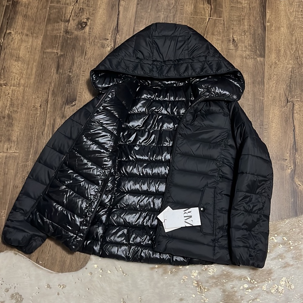 Zara Reversible Puffer Jacket - Picture 3 of 6